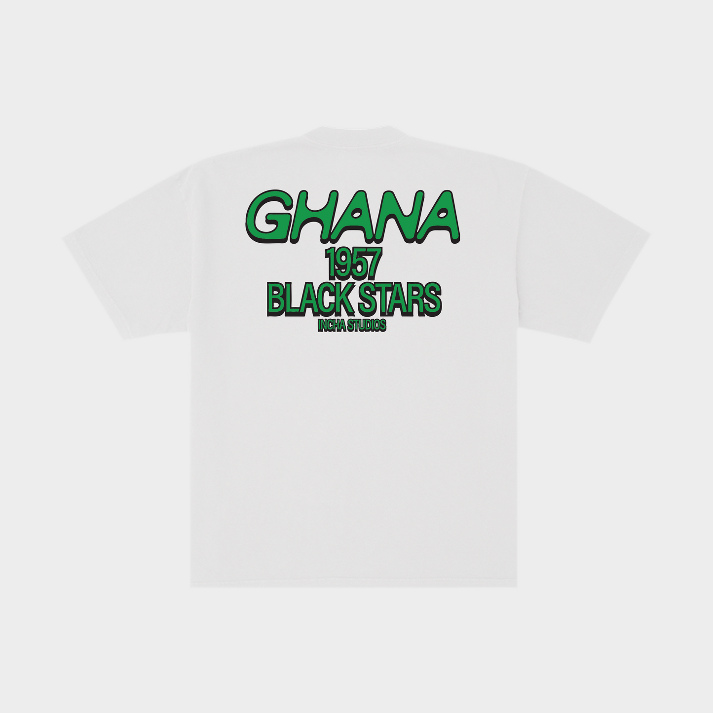 GHANA 1957 "BLACK STARS" T-SHIRT